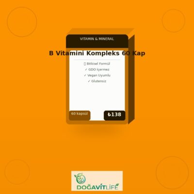 B Vitamini Kompleks 60 Kapsül