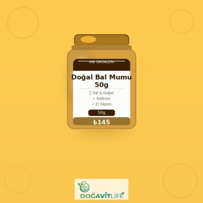 Doğal Bal Mumu 50g