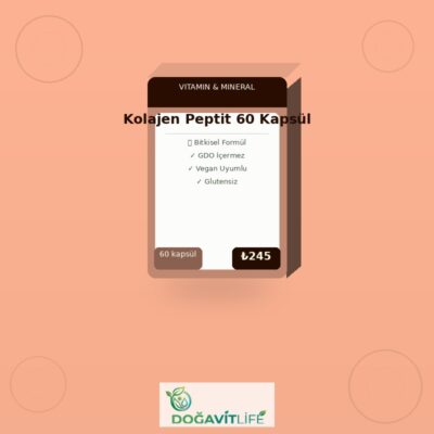Kolajen Peptit 60 Kapsül