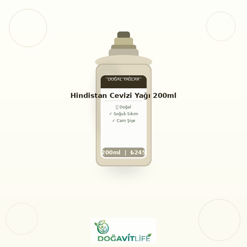 Hindistan Cevizi Yağı 200ml
