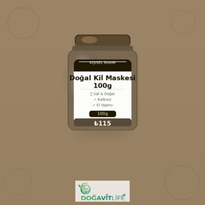 Doğal Kil Maskesi 100g