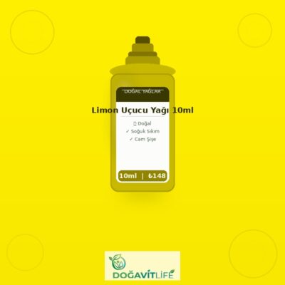Limon Uçucu Yağı 10ml