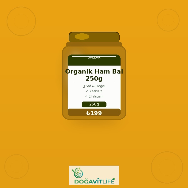 Organik Ham Bal 250g
