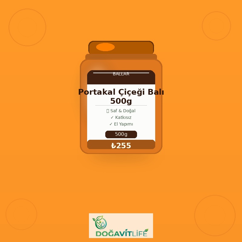 Portakal Çiçeği Balı 500g