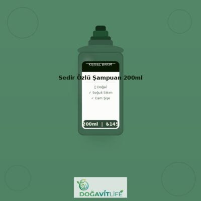 Sedir Özlü Şampuan 200ml