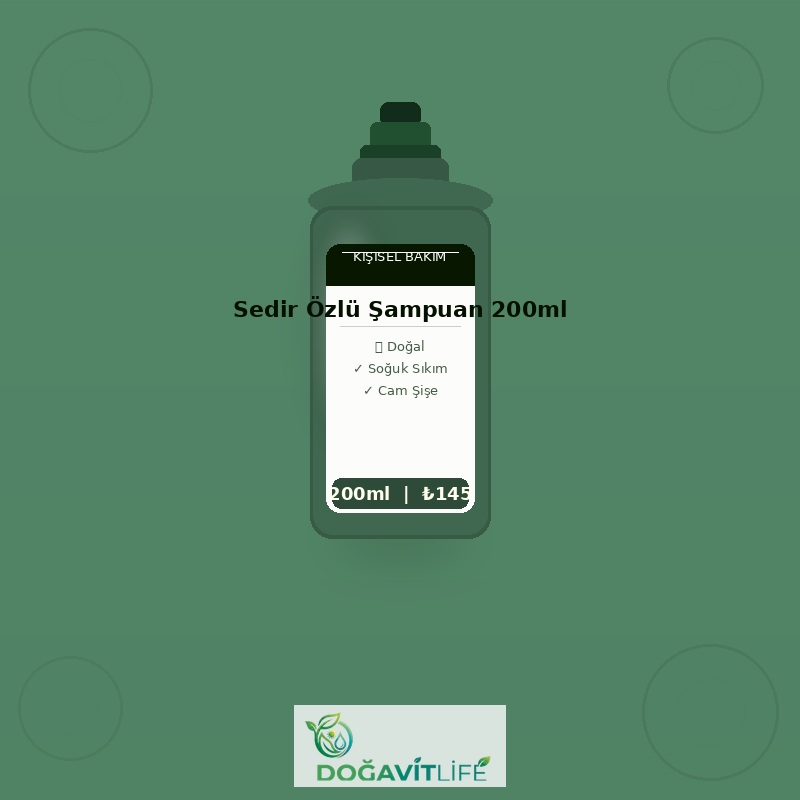 Sedir Özlü Şampuan 200ml