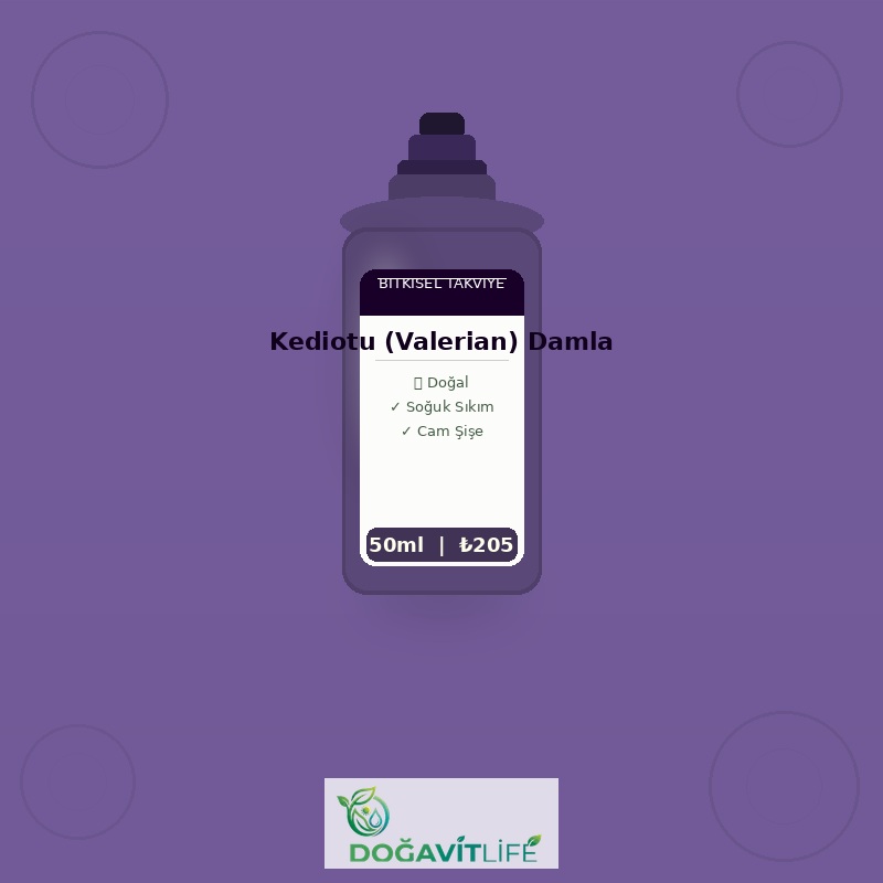 Kediotu (Valerian) Damla 50ml