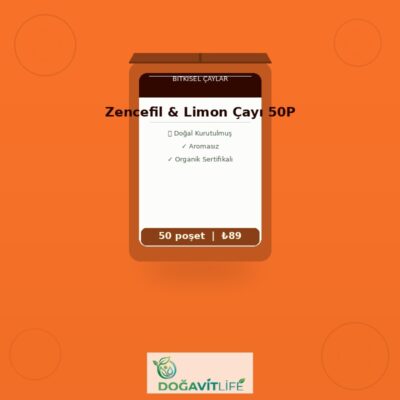 Zencefil & Limon Çayı 50 Poşet