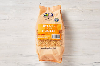 OTS Organik Sarı Mercimek 750 g