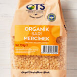 OTS Organik Sarı Mercimek 750 g