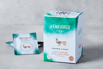 Kenevirco Kenevir Tohumu Çayı Rooibos ve Nane 24 g 12 Adet