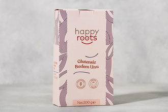 Happy Roots Badem Unu (Glütensiz) 200 g
