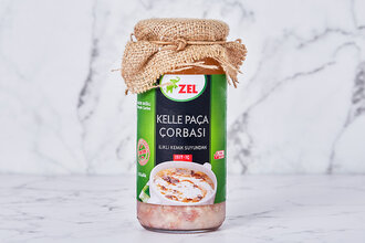 Zel İlikli Kemik Sulu Kelle Paça Çorbası 480 ml