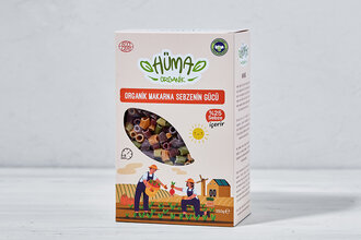 Hüma Organik Organik Boncuk Makarna Sebzenin Gücü 250 g