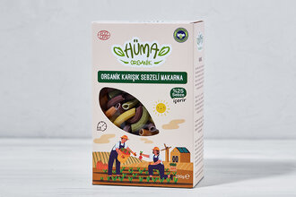 Hüma Organik Organik Makarna Karışık Sebzeli 250 g