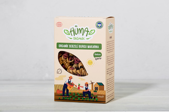Hüma Organik Sebzeli Burgu Makarna 250 g