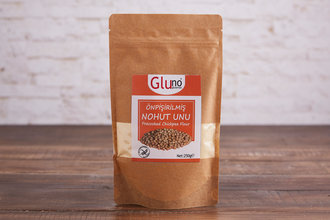 Gluno Glutensiz Önpişirilmiş Nohut Unu 250 g
