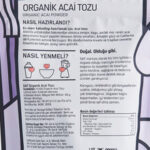Saf Organik Acai Tozu 60 g
