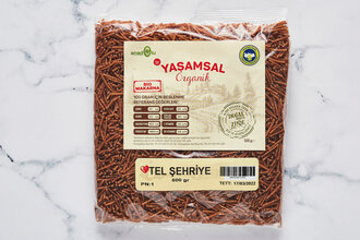 Yaşamsal Organik Organik Tam Buğday Tel Şehriye 500 g