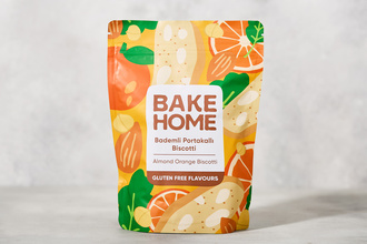 Bake Home Glutensiz Bademli Portakallı Biscotti 120 g