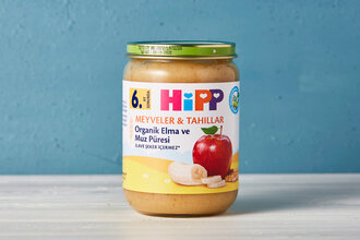 Hipp Organik Elma ve Muz Püresi 190 g