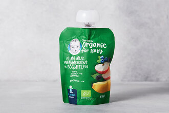 Gerber Organik Muz, Yaban Mersini & Böğürtlenli Elma Püresi 90 g