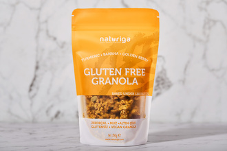 Naturiga Glutensiz Granola (Zerdeçal, Muz, Altın Çilek)