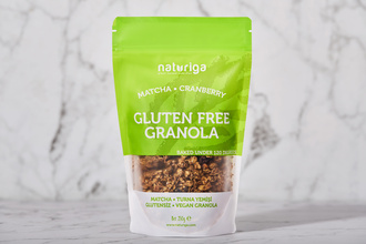 Naturiga Glutensiz Granola (Matcha, Cranberry 250 g