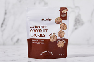 Naturiga Hindistan Cevizli Mini Kurabiyeler Çikolata & Chia 40 g