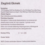 Pelin'in Ekmeği Ekşi Mayalı Zeytinli Ekmek 850 g