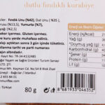 Immunflex Dut Burger Dutlu Fındıklı Kurabiye 80 gr