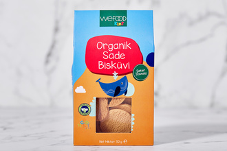 Wefood Organik Sade Çocuk Bisküvisi 50 g