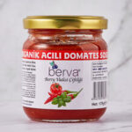 Berva Organik Acılı Domates Sosu 175 g