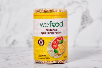 Wefood Glutensiz Çok Tahıllı Patlak 100 g