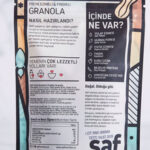 Saf Fıstık Ezmeli & Fındıklı Granola 45 g