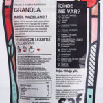 Saf Tahinli & Yaban Mersinli Granola 45 g