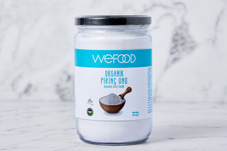 Wefood Organik Glutensiz Pirinç Unu 500 g