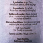 Efsina İyotlu İnce Kaya Tuzu 600 g