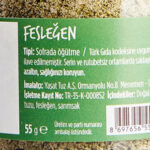 Salted Fesleğenli Tuz Cam Kavanoz 55 g