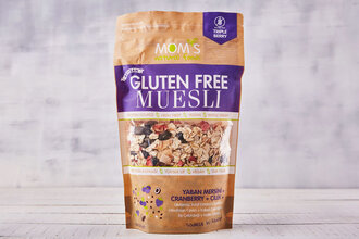 Mom's Natural Foods Yaban Mersini & Cranberry & Çilekli Glutensiz Müsli 300 g