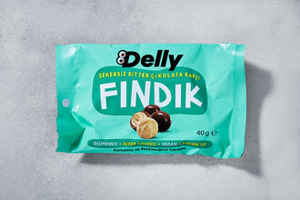 Delly Çikolata Kaplı Fındık 40 g