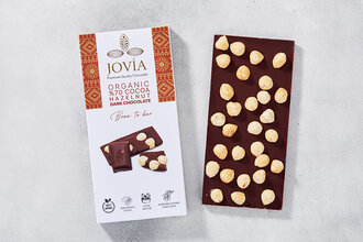 Jovia Organik Çikolata %70 Kakao Fındıklı 85 g