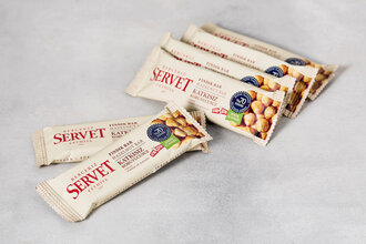 Servet Fındıklı Bar (Şeker İlavesiz) 6x20 g