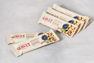 Servet Yer Fıstıklı Bar (Şeker İlavesiz) 6x20 g