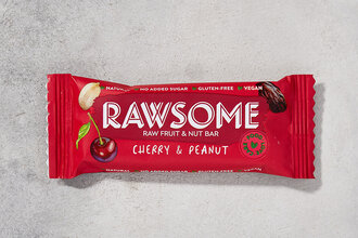 Rawsome Vişneli ve Fıstıklı Meyve Barı 40 g