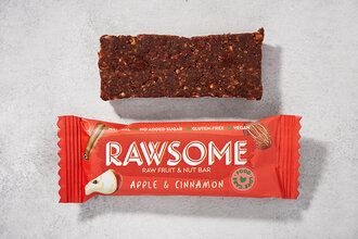 Rawsome Elmalı ve Tarçınlı Meyve Barı 40 g
