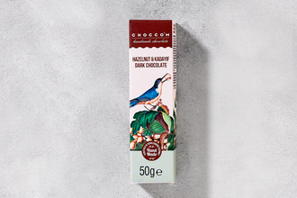 Choccom Bitter Çikolata Fındık Kadayıf Dolgulu (El Yapımı) 50 g