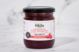 Tilda Natural Geleneksel Çilek Marmelatı (%80 Meyve) 220 g