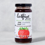 Lutfiye Organik Çilek Reçeli 280 g