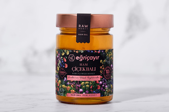 Eğriçayır Ham Çiçek Balı 450 g